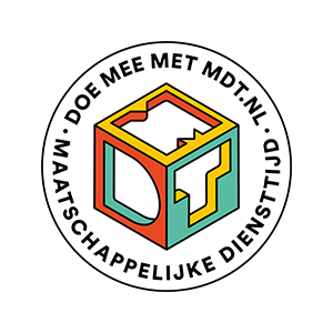 Logo van MDT - Maatschappelijke Diensttijd