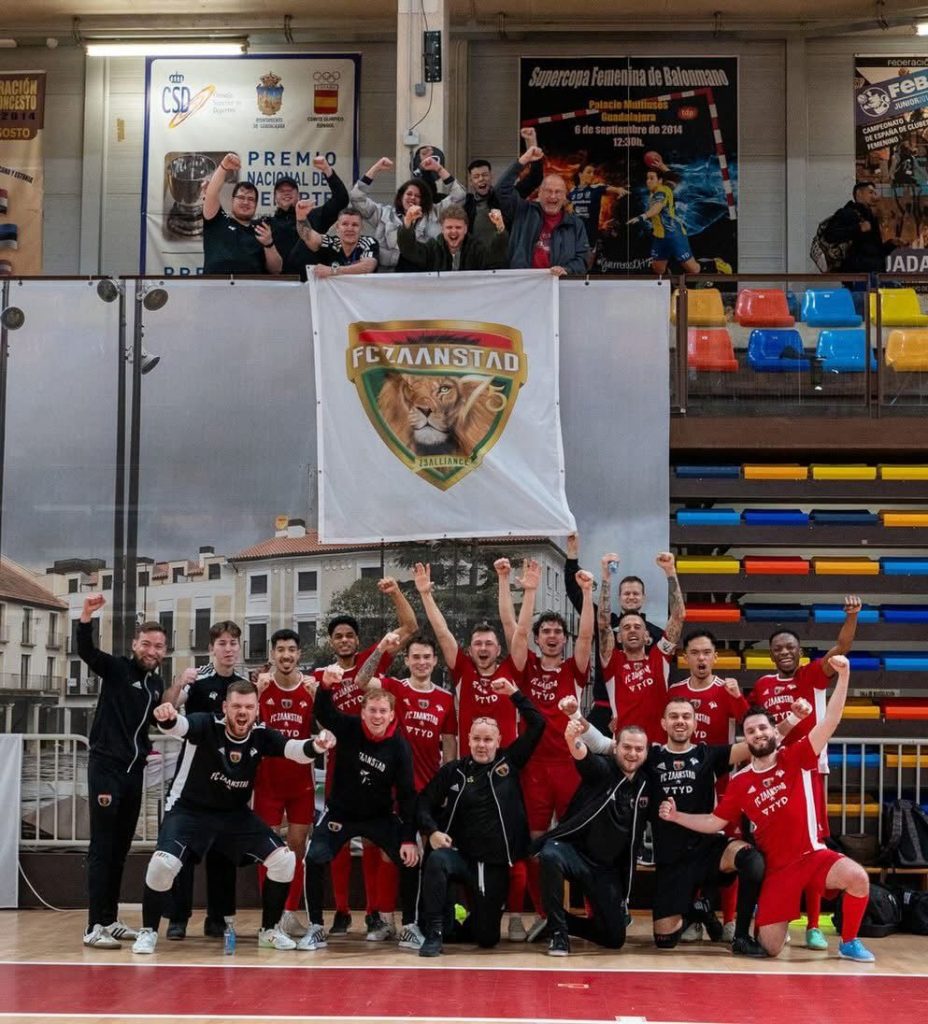 Foto van het FC Zaanstad DCL team